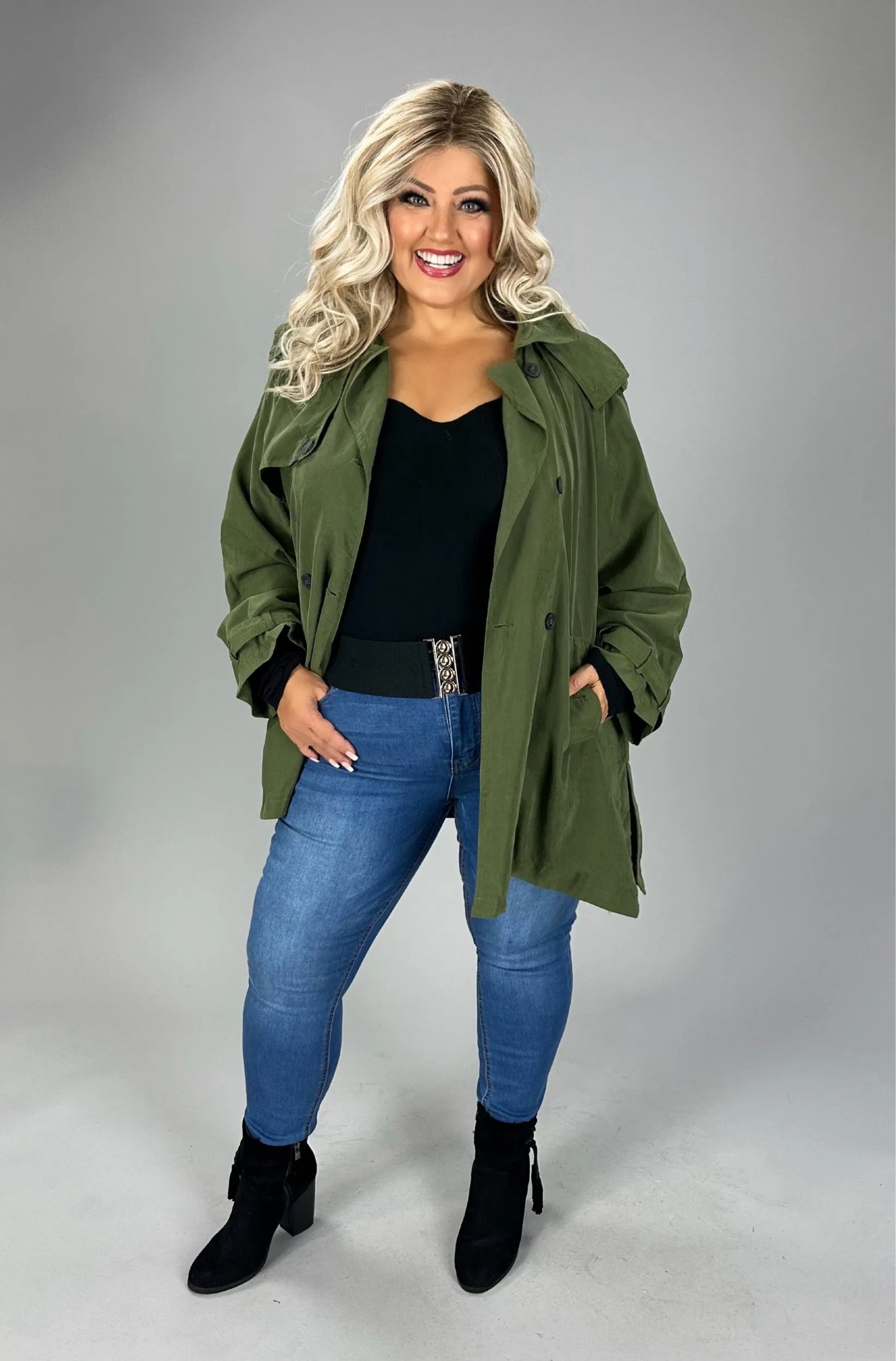 1-  OT-Y UMGEE" Olive Lightweight Jacket