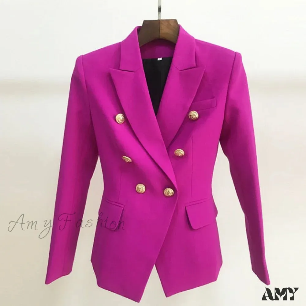 Amy Fashion - New Formal Female Jacket Blazer