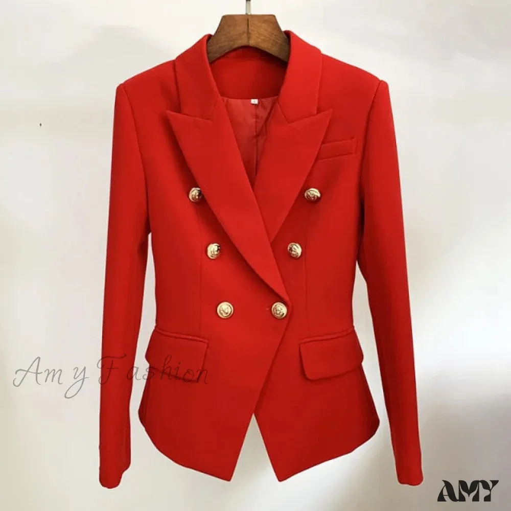 Amy Fashion - New Formal Female Jacket Blazer