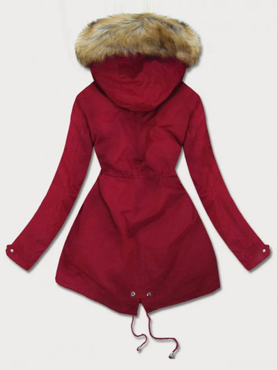 Autumn and Winter Warm Hooded Coat