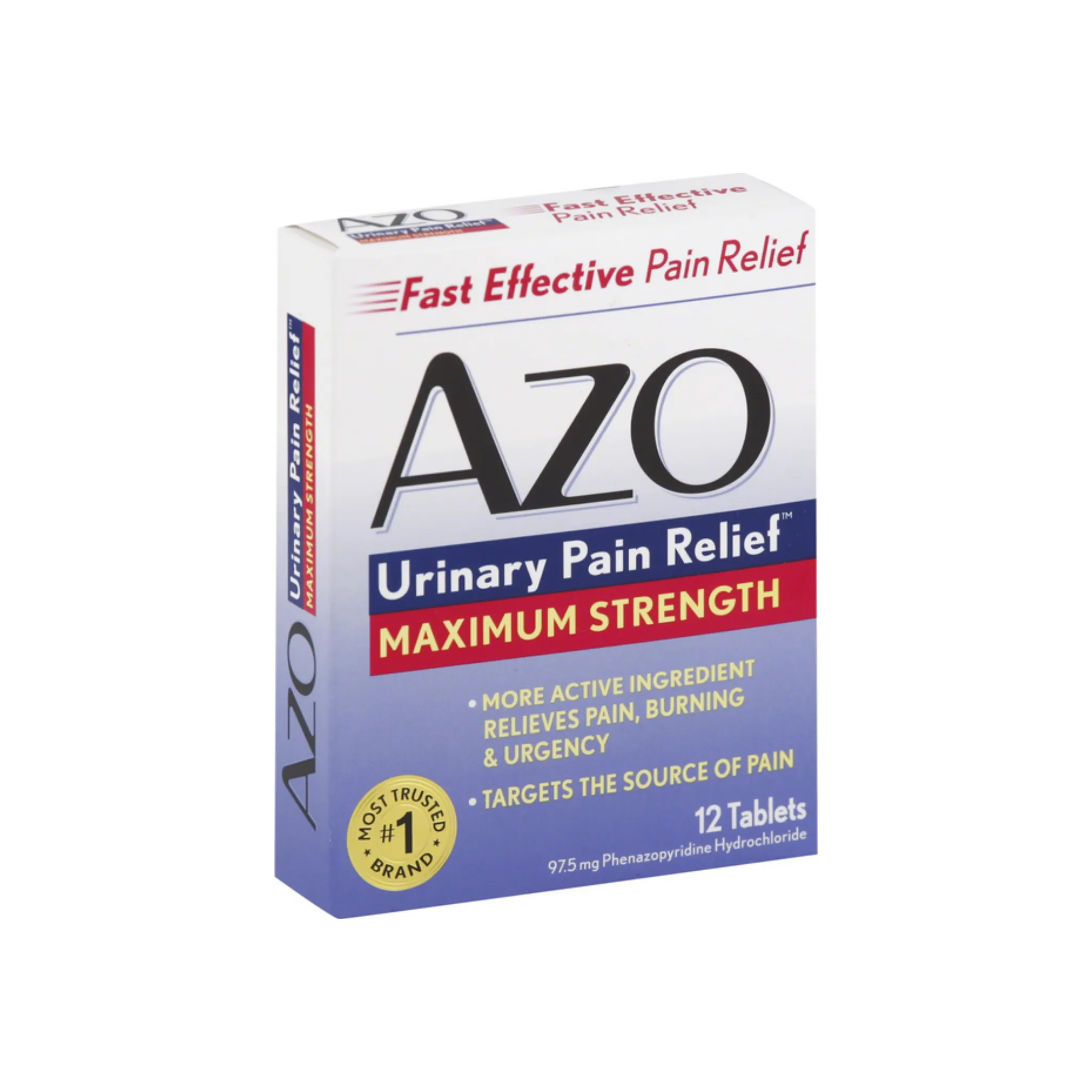 AZO Standard Tablets, Maximum Strength 12 ea