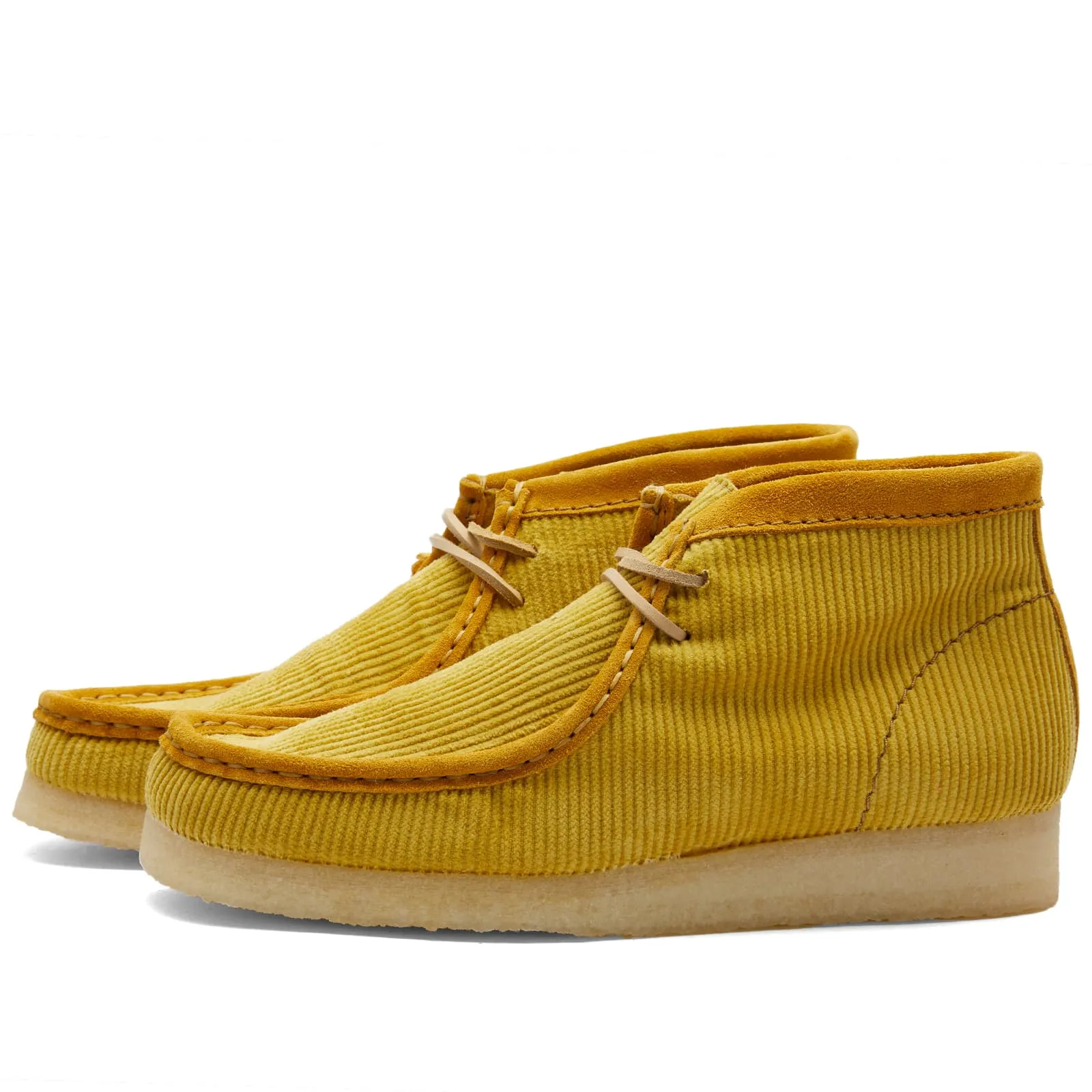 Clarks Originals Mayde Wallabee Boots, Yellow