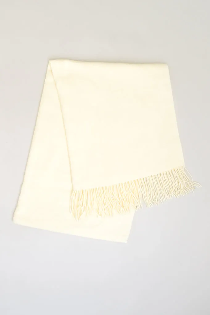 Cozy Scarf, Cream