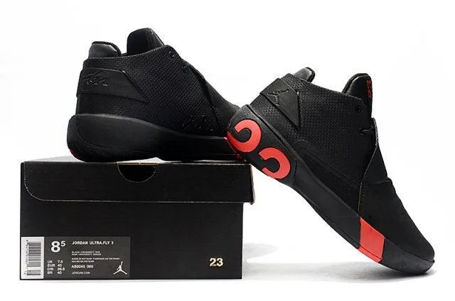 Elegant Shape Air Jordan Ultra Fly 3 Black RED Sneaker