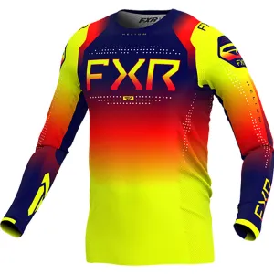 FXR Helium MX Offroad Jersey Flare Yellow