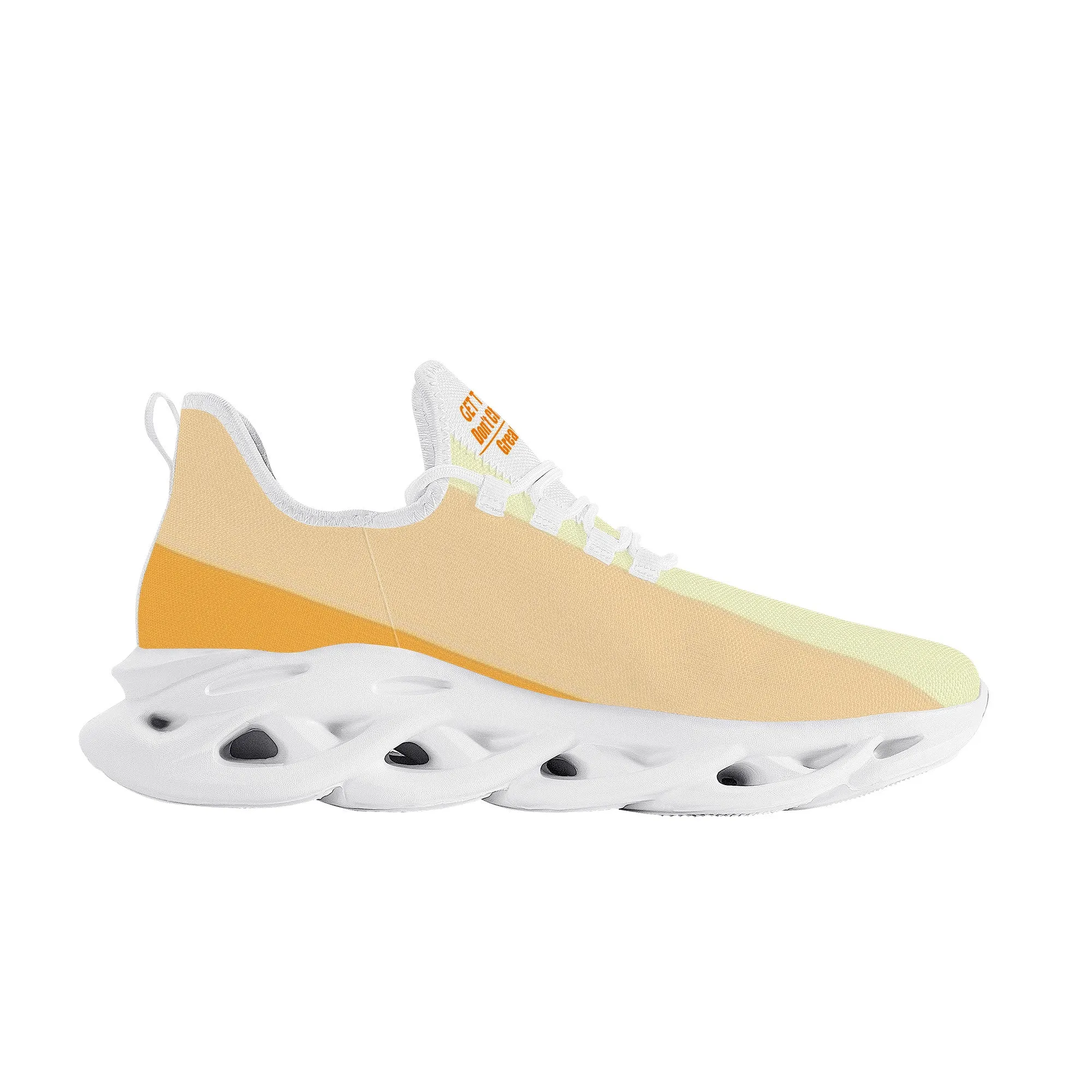 Get That Bag, Sneakers- Orange,White,,Yellow