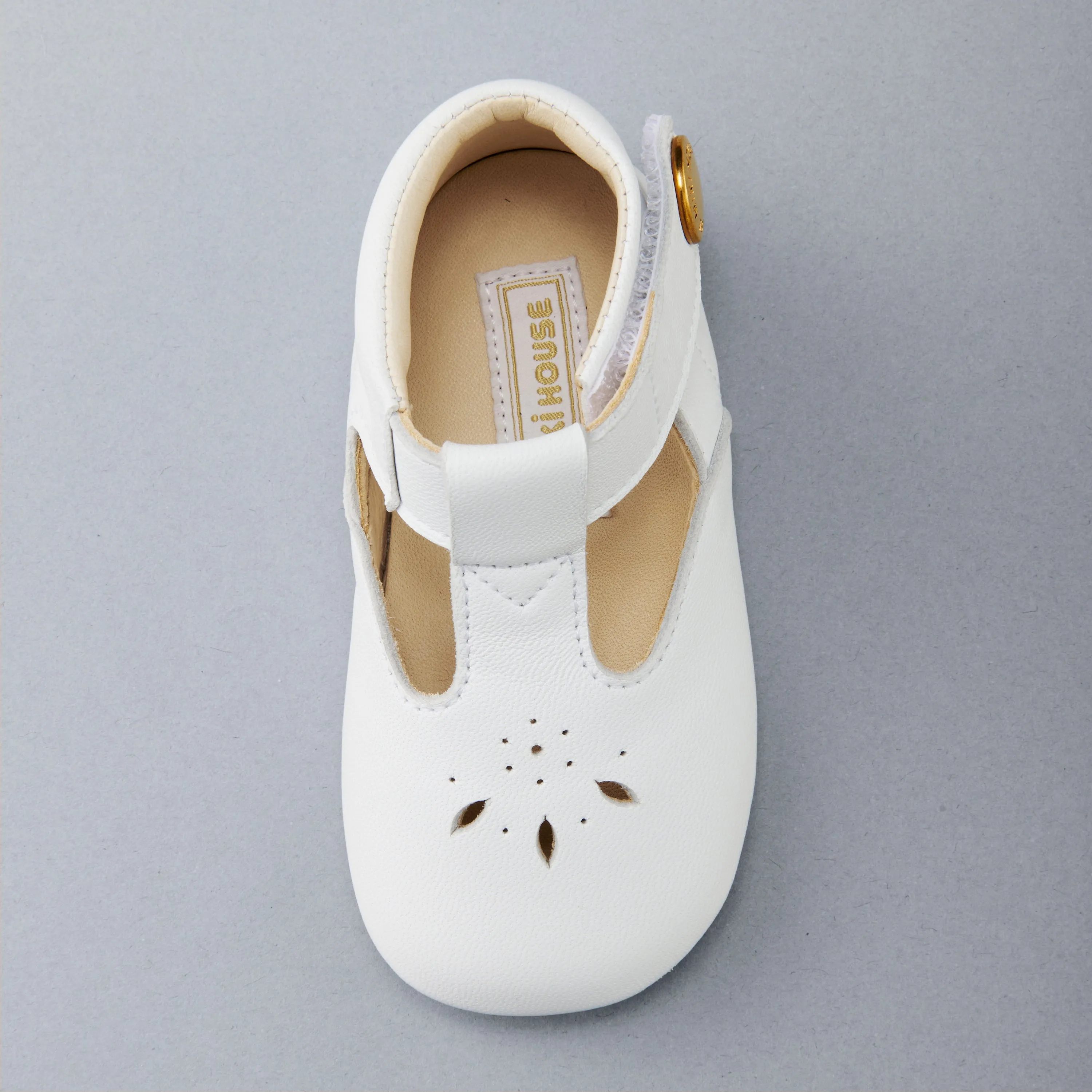 Gold Label Leather Baby Shoes