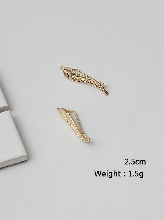 Leaf Pattern Earring Accessories