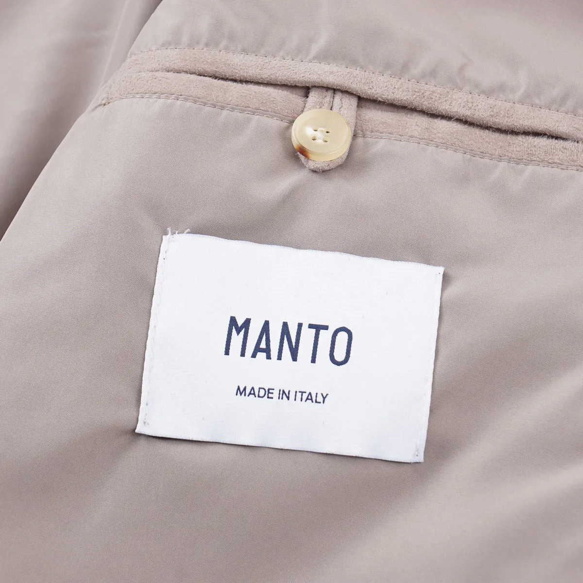 Manto Lightweight Lambskin Suede Jacket