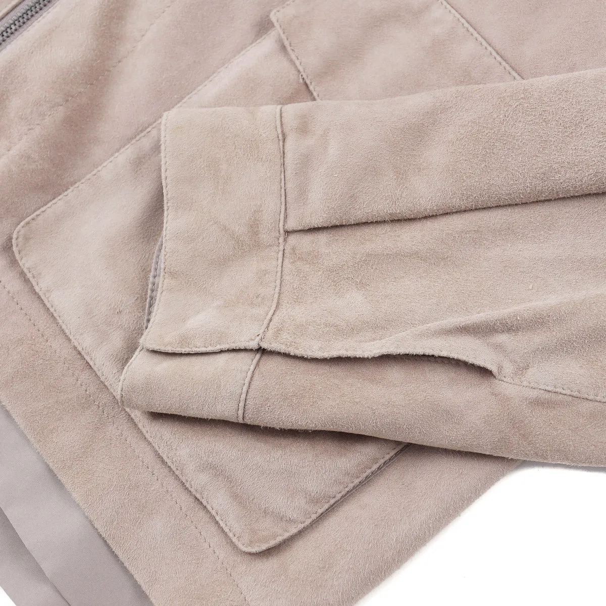 Manto Lightweight Lambskin Suede Jacket