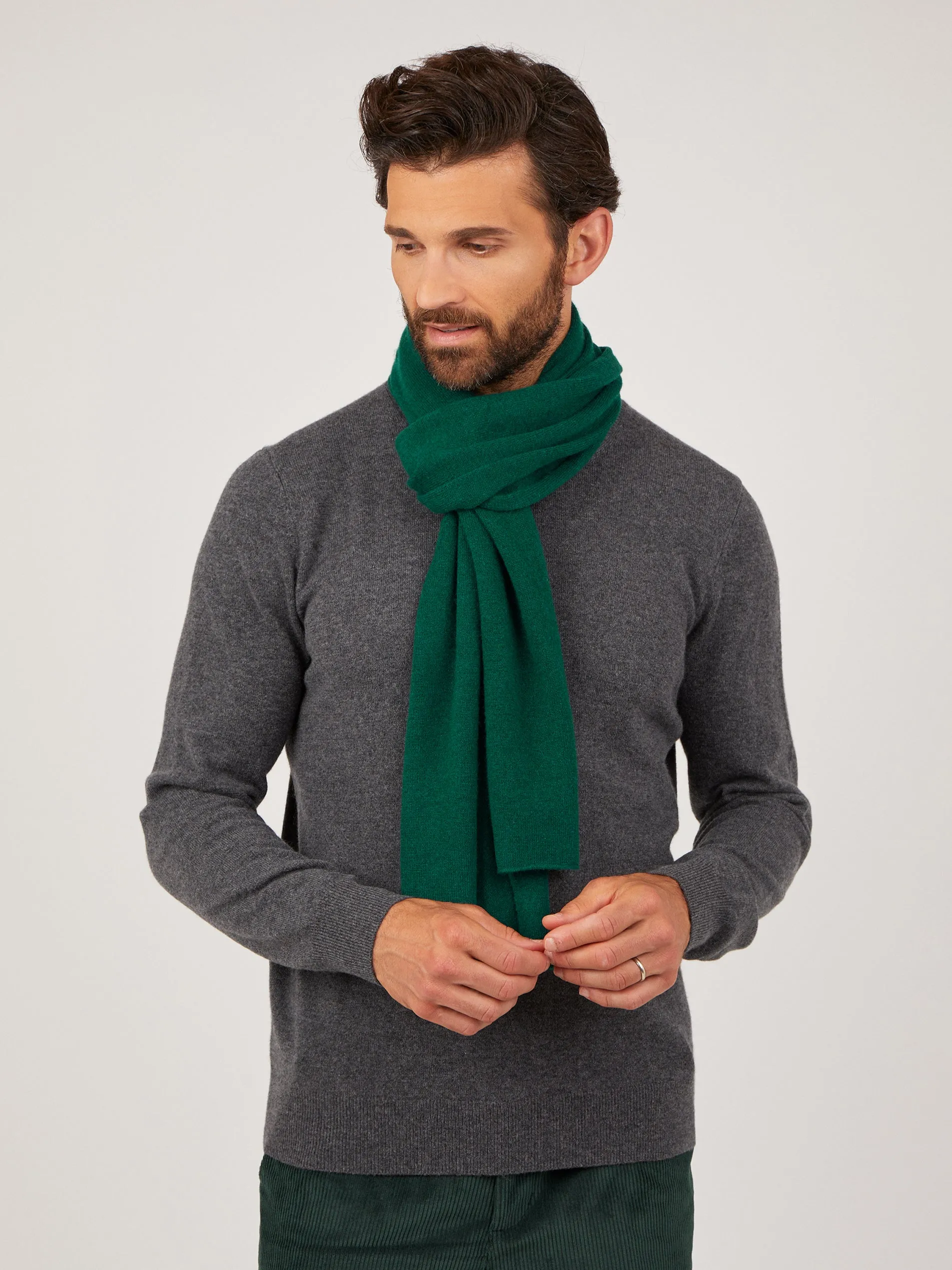 Men's Core Cashmere Scarf