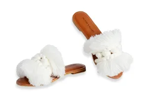 POM POM Slides - White