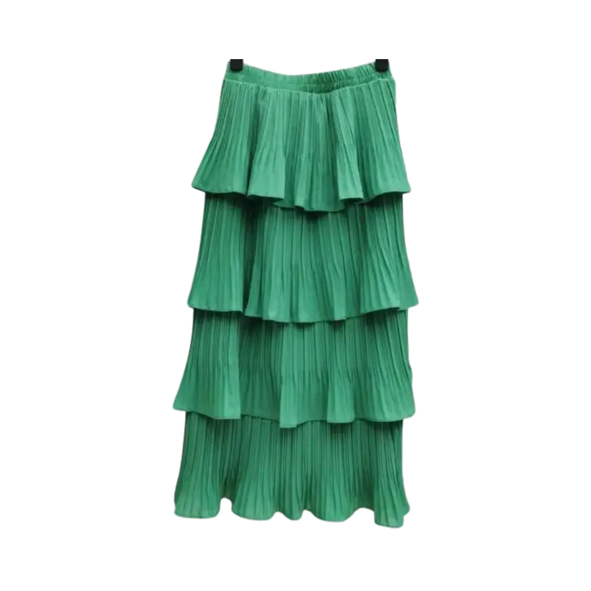 Pre Order:  Chiffon Ruffled Pleated Skirt